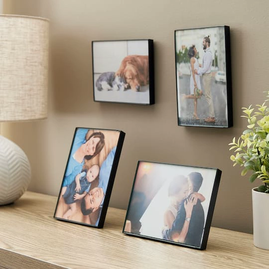 Small-format frame set, matte black